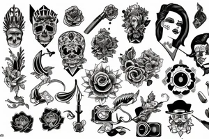 Using tools and knowledge to create something tattoo idea
