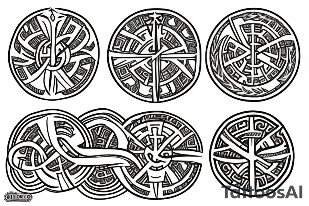 Vegvisir tattoo idea
