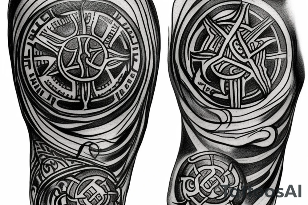 Vegvisir tattoo idea