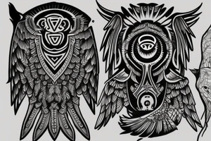 Hugin and Munin tattoo idea