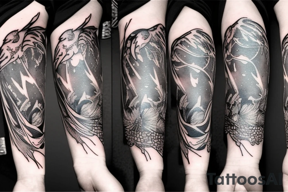 Ravens tattoo idea