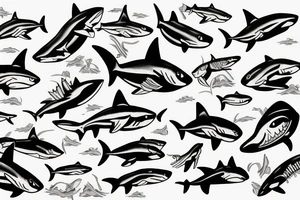 shark tattoo tattoo idea