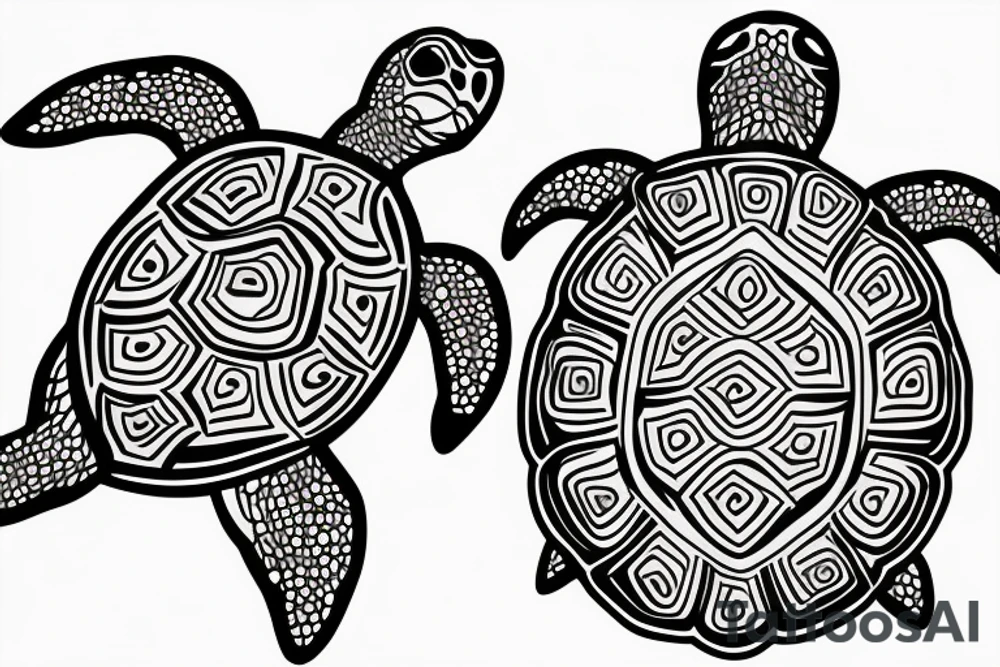 turtle tattoo tattoo idea