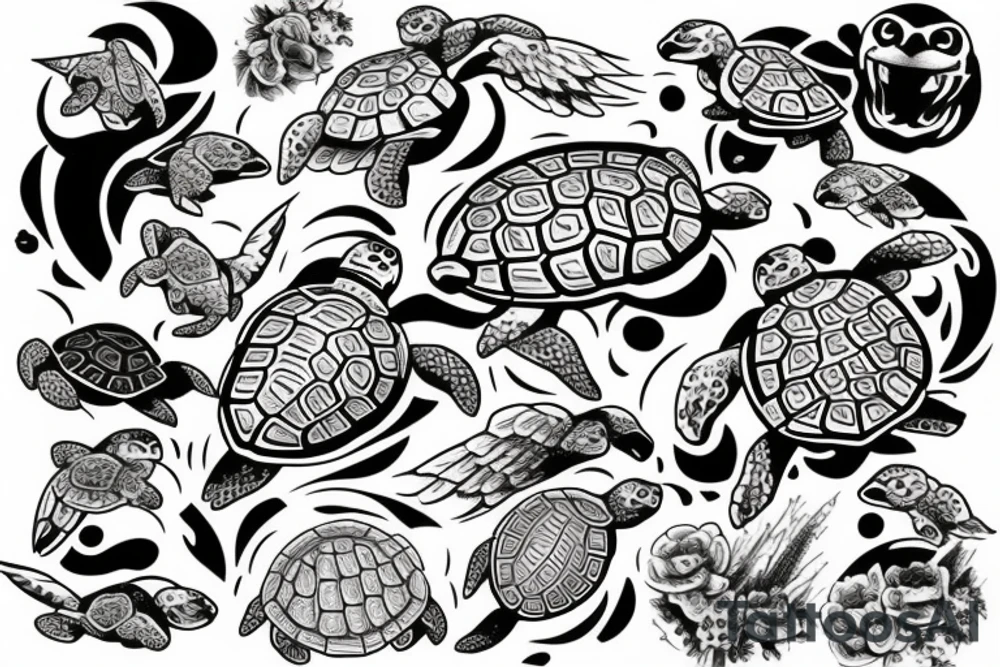turtle tattoo tattoo idea