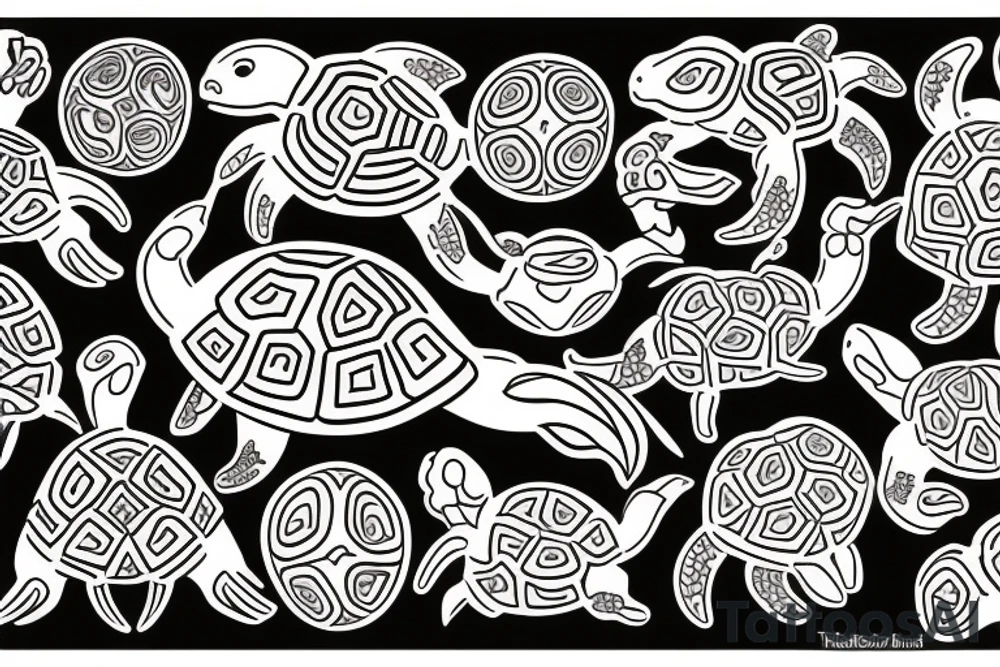 turtle tattoo tattoo idea