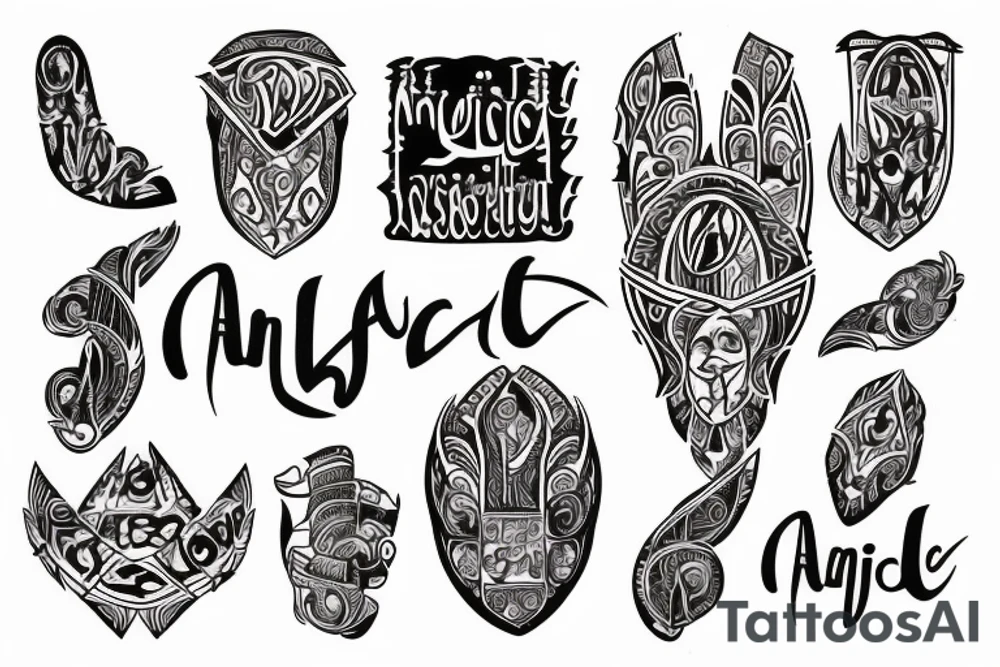 Anicca in Pali language tattoo idea