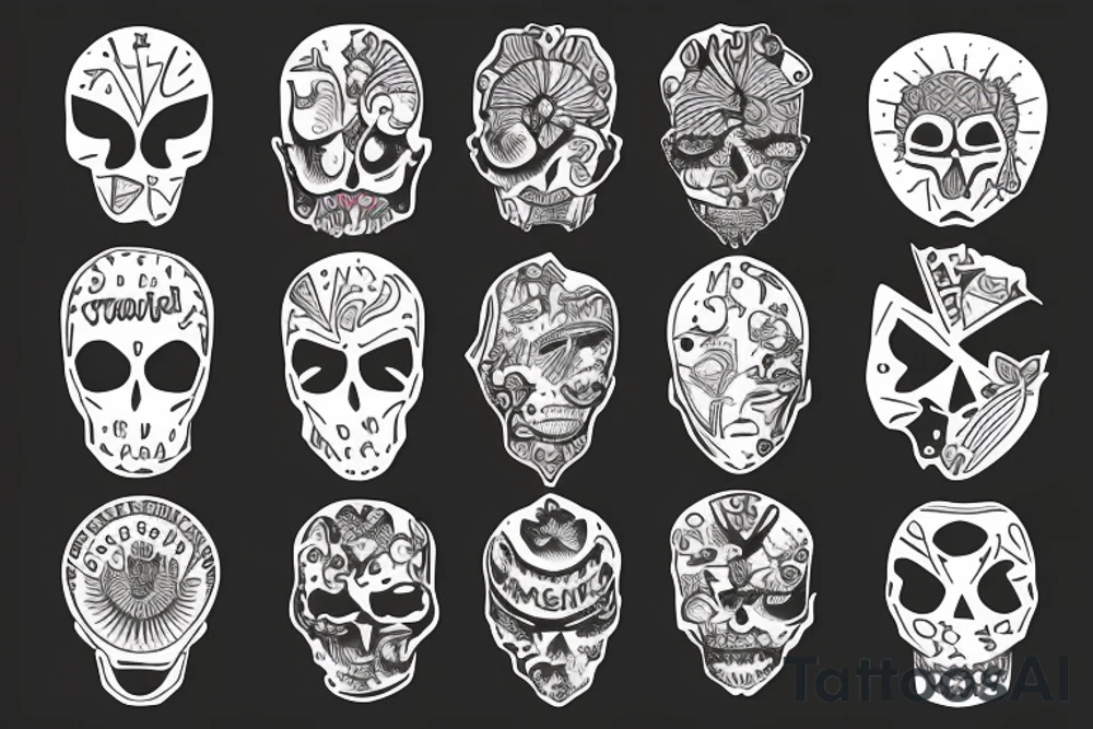 man's creativity of the mind. tattoo idea