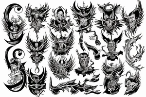 a Priest that is also Lucifer tattoo idea