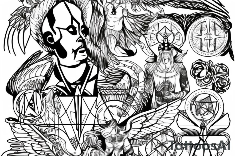 Lucifer as a Priester tattoo idea