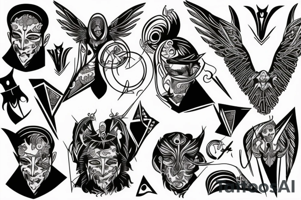 Lucifer as a Priester tattoo idea