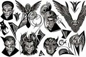 Lucifer as a Priester tattoo idea