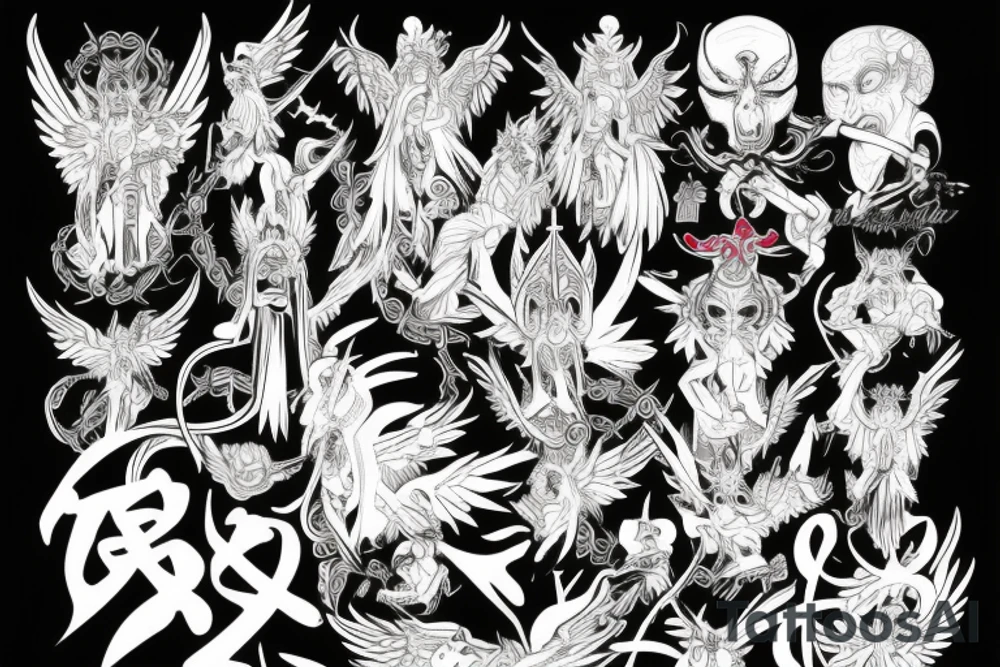 Lucifer as a Priester tattoo idea