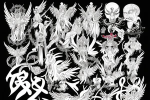 Lucifer as a Priester tattoo idea