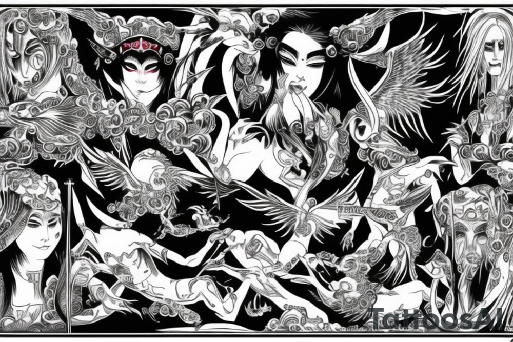 Lucifer as a Priester tattoo idea