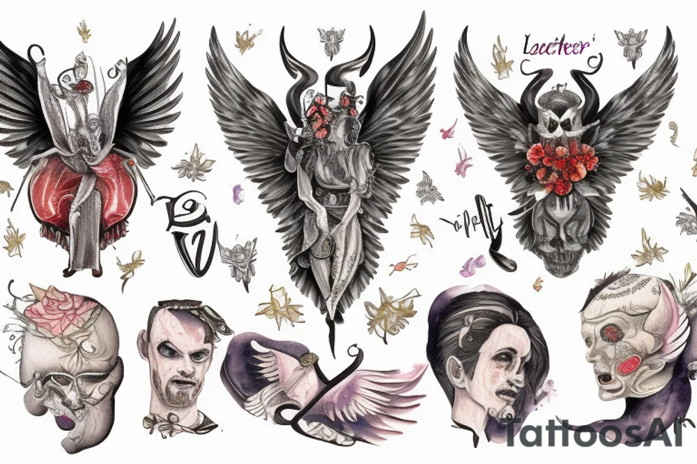 Lucifer as a Priester tattoo idea