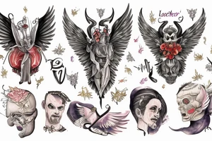 Lucifer as a Priester tattoo idea