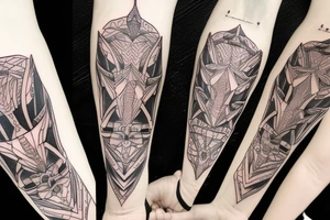 Fallen angel tattoo idea