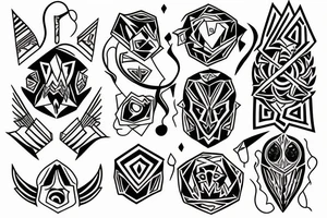 Jinx from arcane tattoo idea