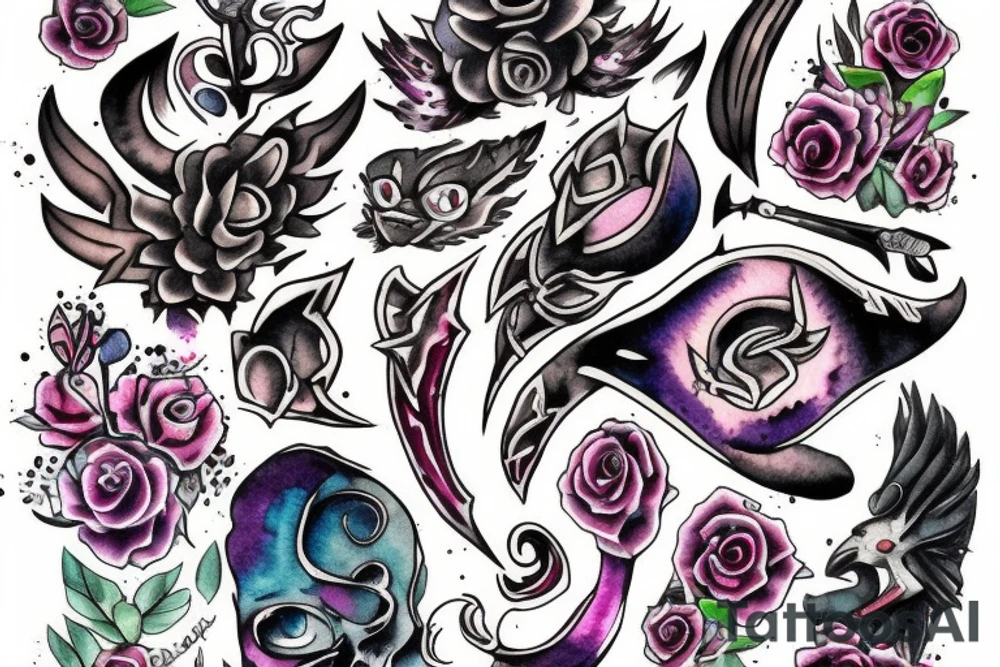 Jinx from arcane tattoo idea
