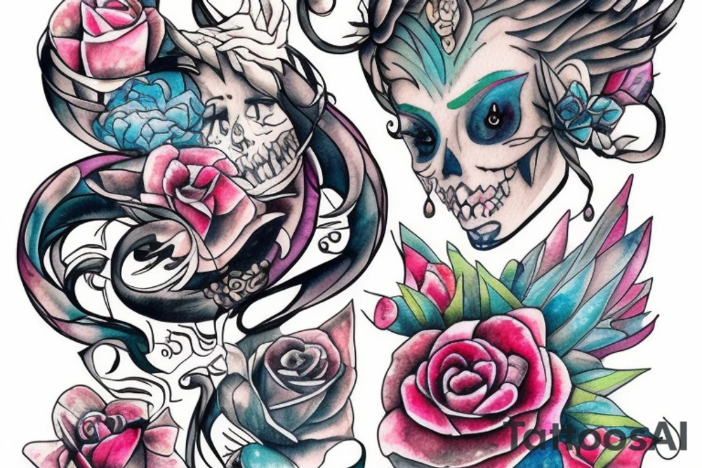 Jinx from arcane tattoo idea