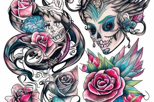 Jinx from arcane tattoo idea