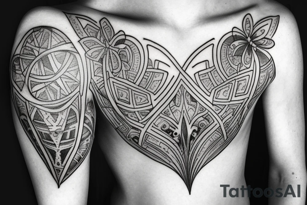 Hourglass tattoo idea