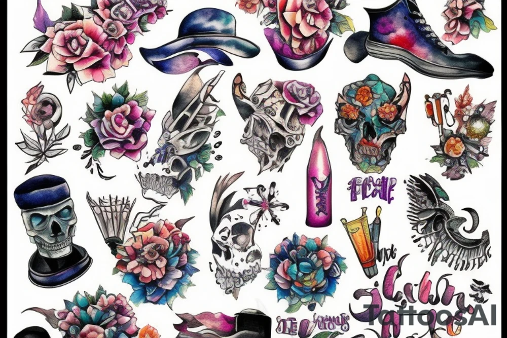 city tattoo idea