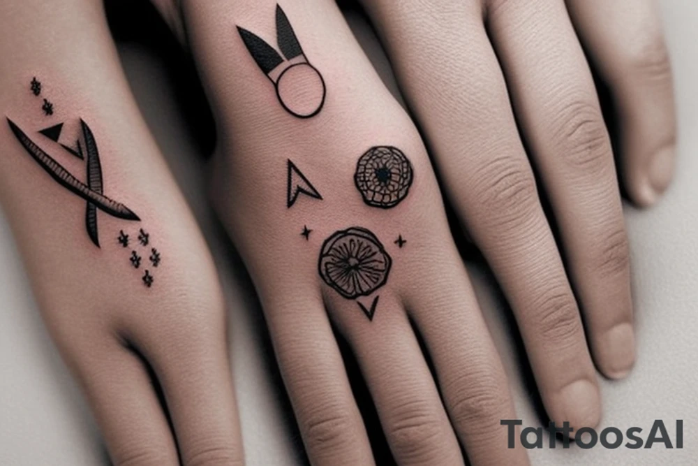 finger tattoo tattoo idea
