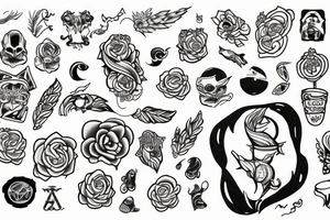 Doodles tattoo idea