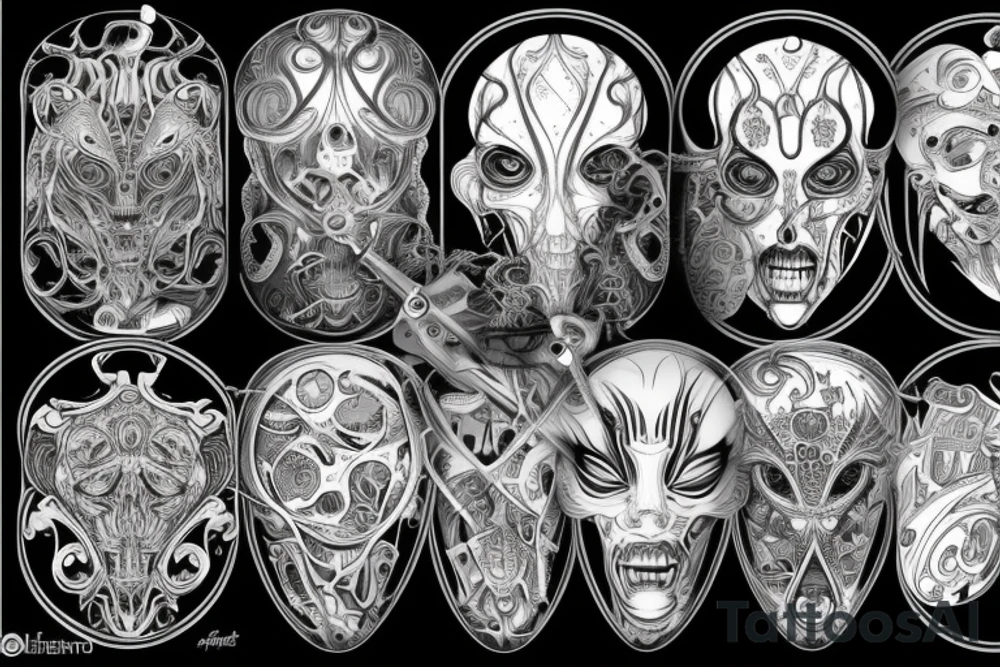 Transcedent buman tattoo idea