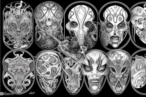 Transcedent buman tattoo idea