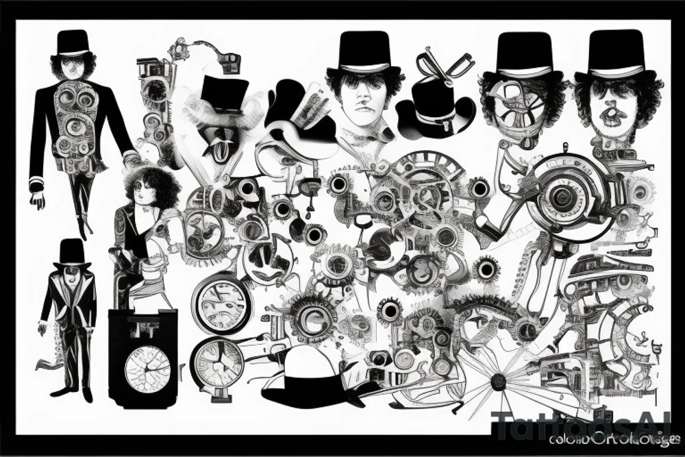 Clockwork orange tattoo idea