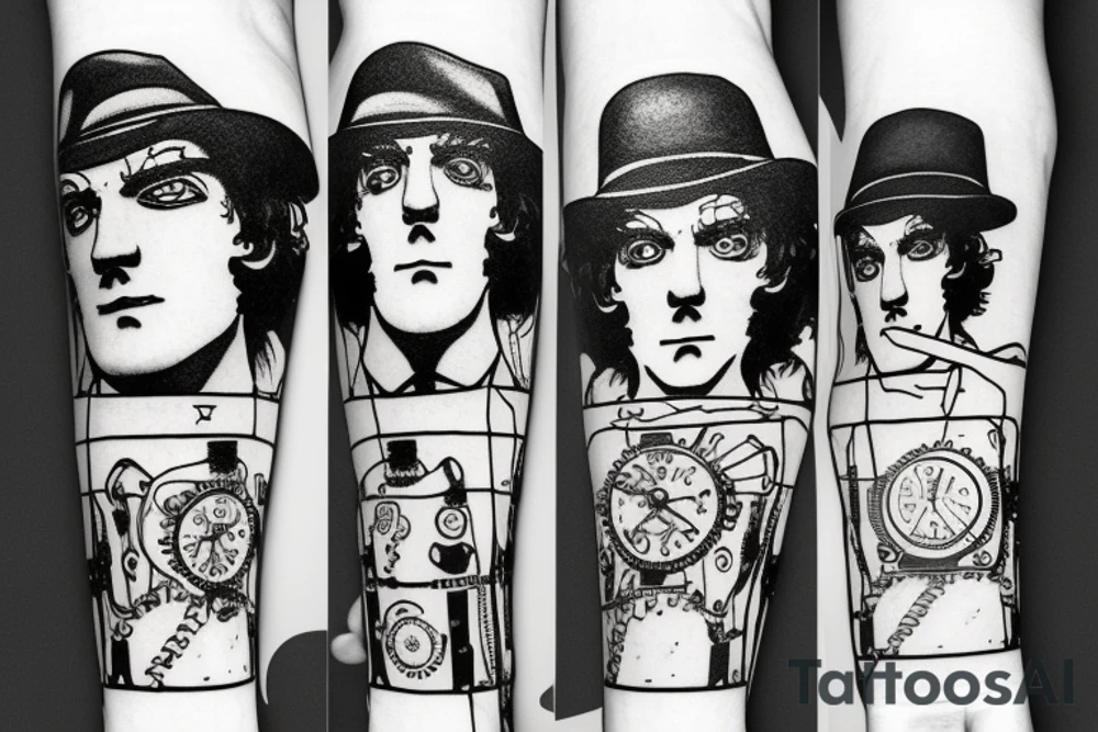 Clockwork orange tattoo idea