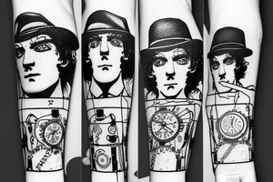 Clockwork orange tattoo idea