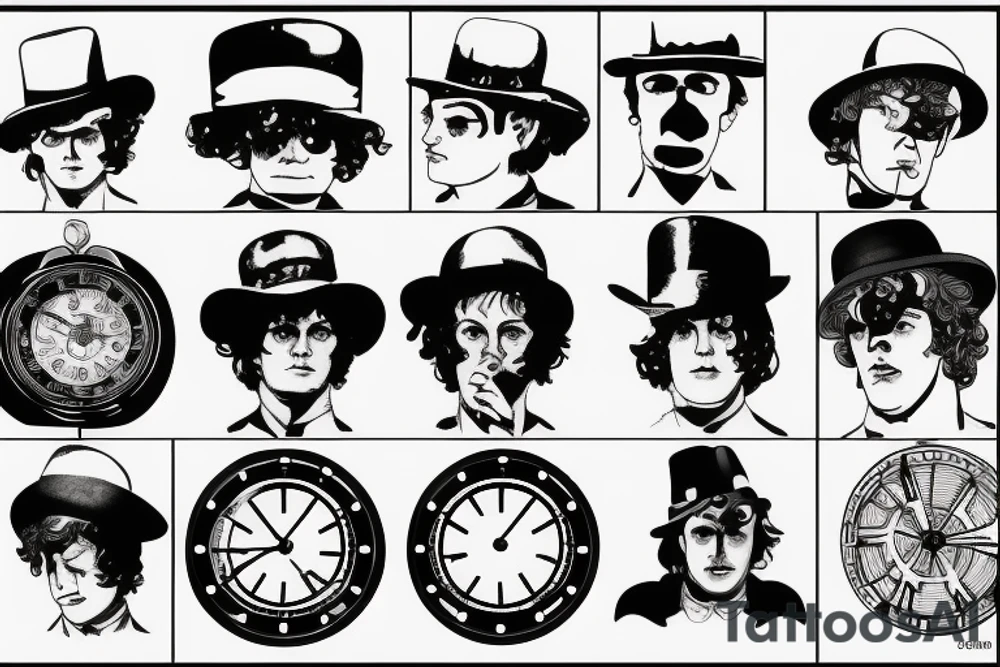 Clockwork orange tattoo idea
