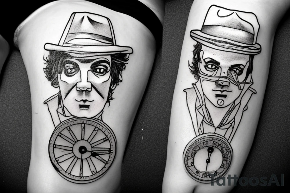 Clockwork orange tattoo idea
