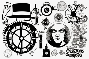 Clockwork orange tattoo idea