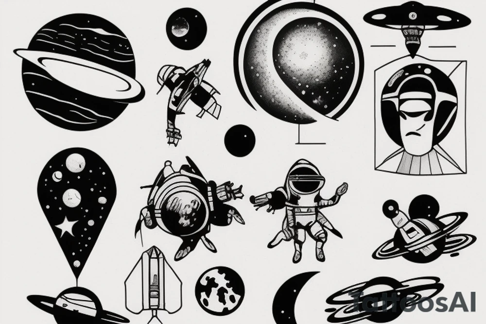 2001 space odyssey tattoo idea