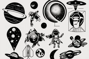 2001 space odyssey tattoo idea