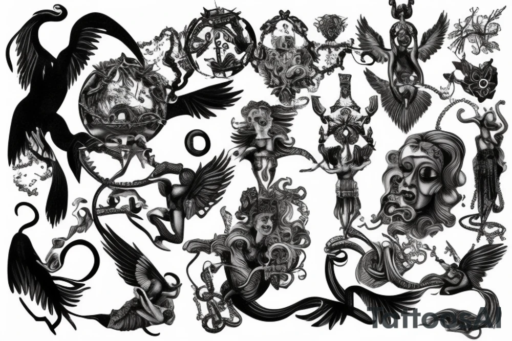 Hermes trismegitus tattoo idea