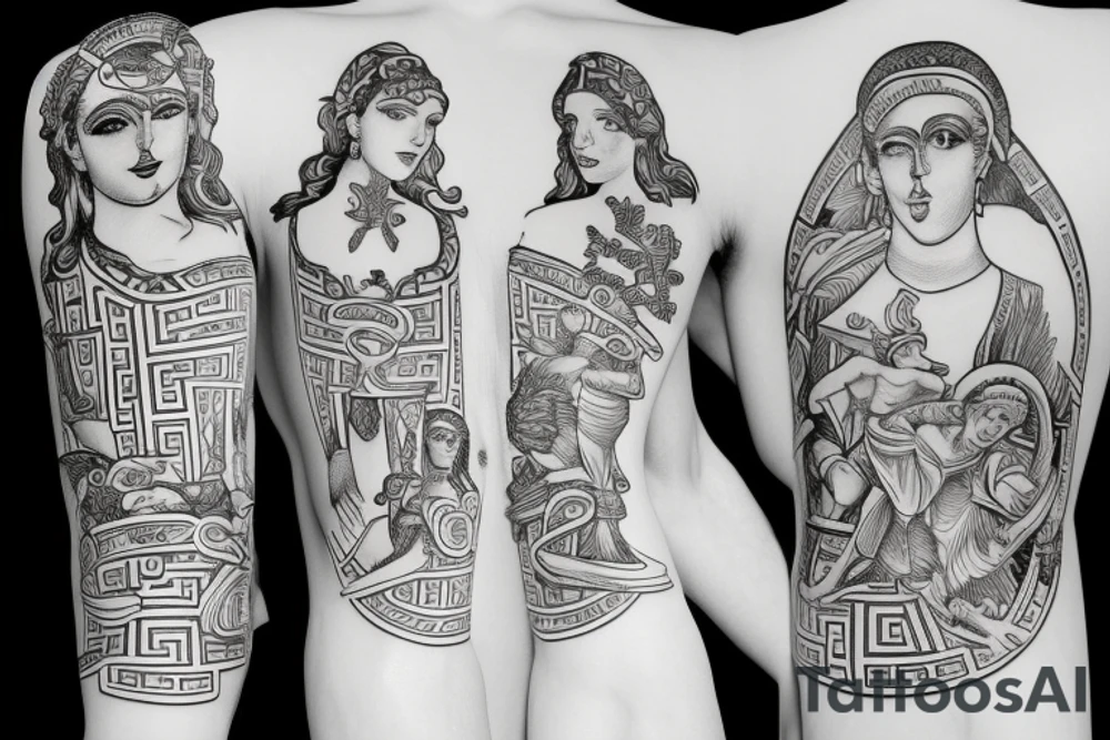 Hermes greek tattoo idea