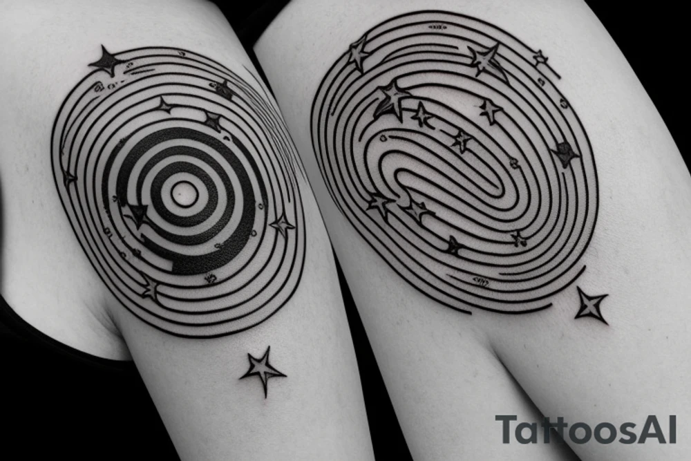 Space symbol tattoo idea