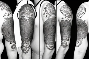 Space symbol tattoo idea