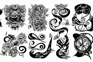 Tiny g tattoo idea