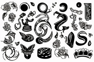 Tiny g tattoo idea