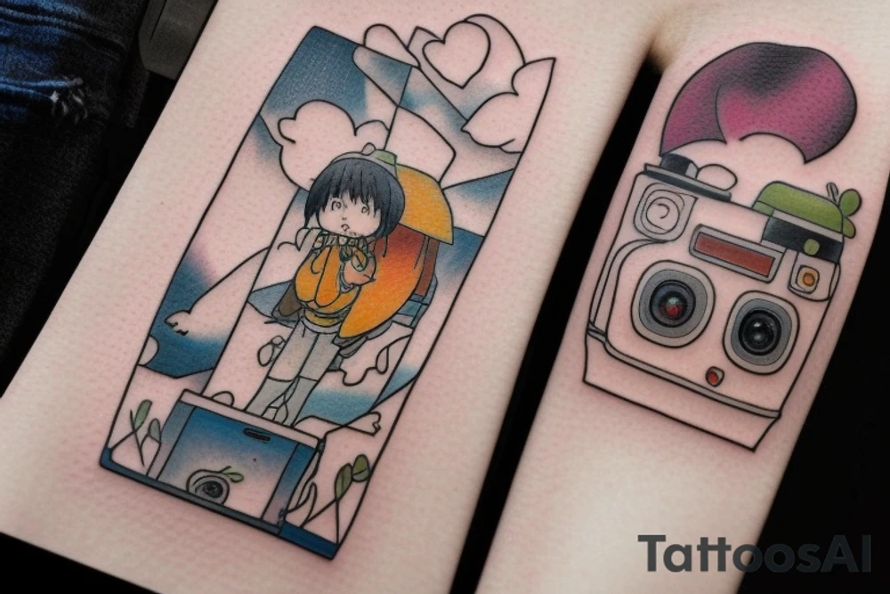 polaroid tattoo idea