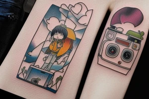polaroid tattoo idea