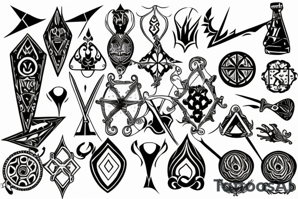 Medieval tattoo idea