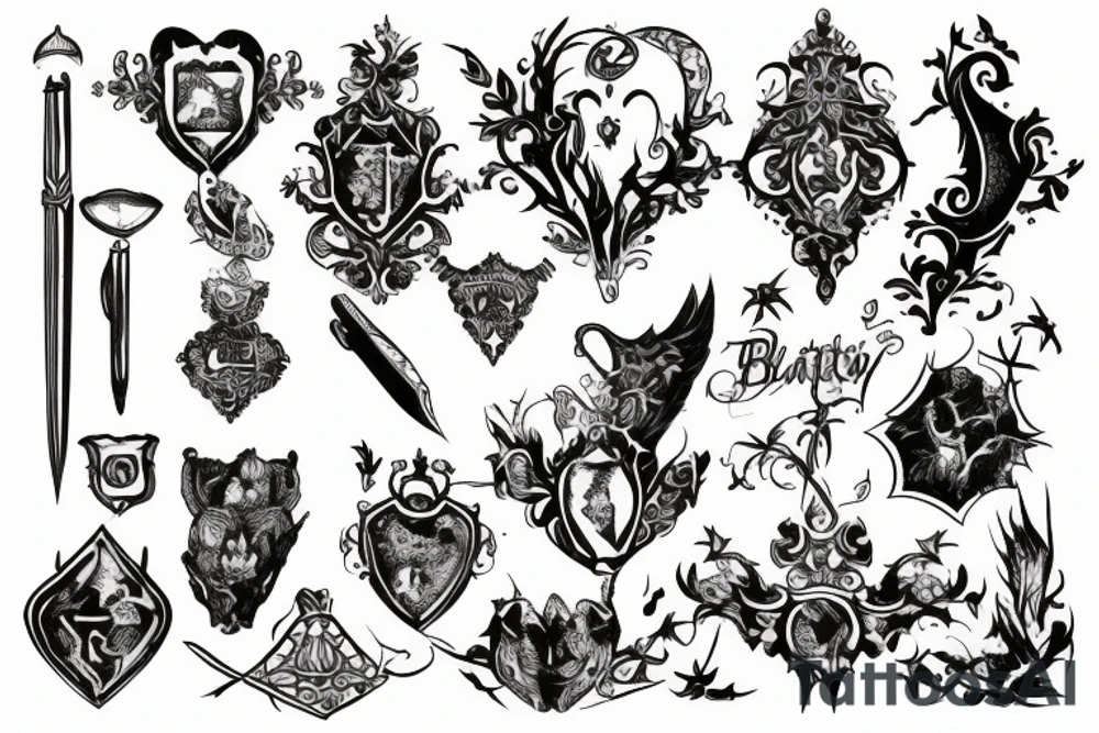 Medieval tattoo idea