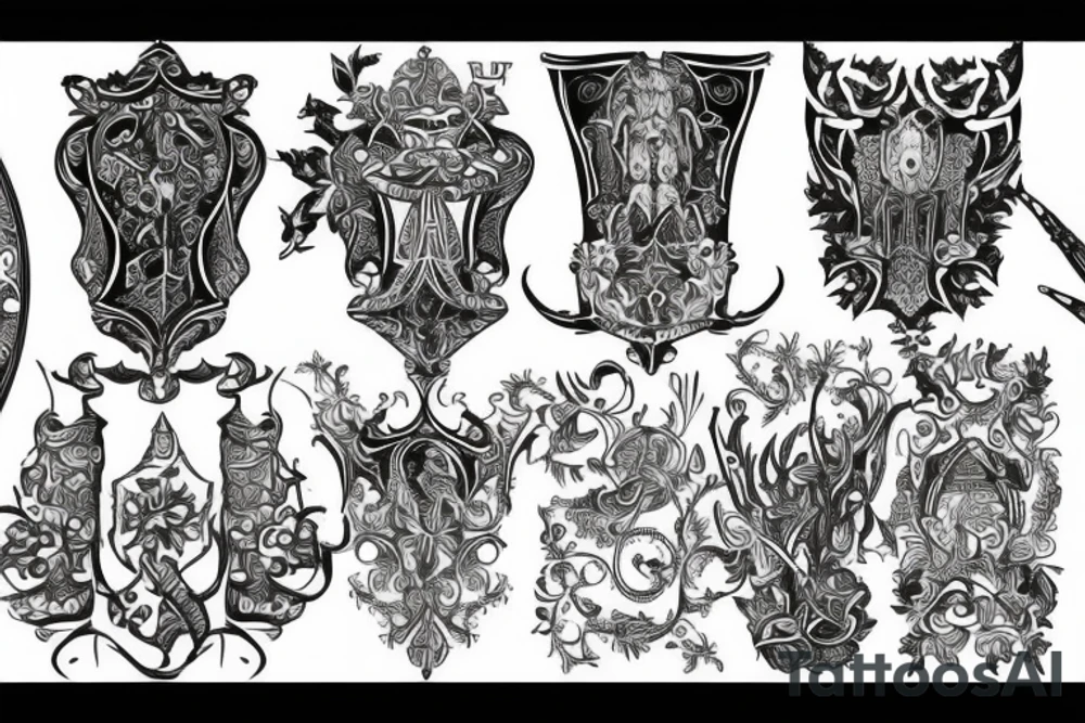 Medieval tattoo idea